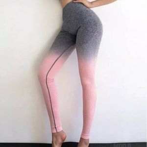Energy Seamless Leggings High Waist Yoga Pants S-M